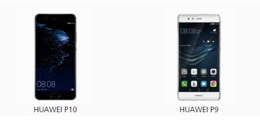 confronto tra Huawei P10 e P9