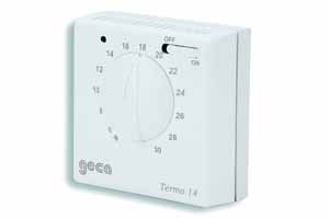 termostato ambiente geca