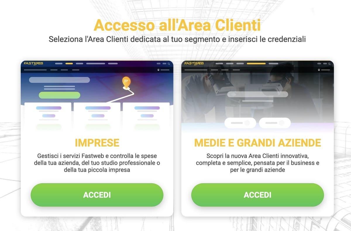 Area Clienti Fastweb Imprese Area Clienti Fastweb Imprese