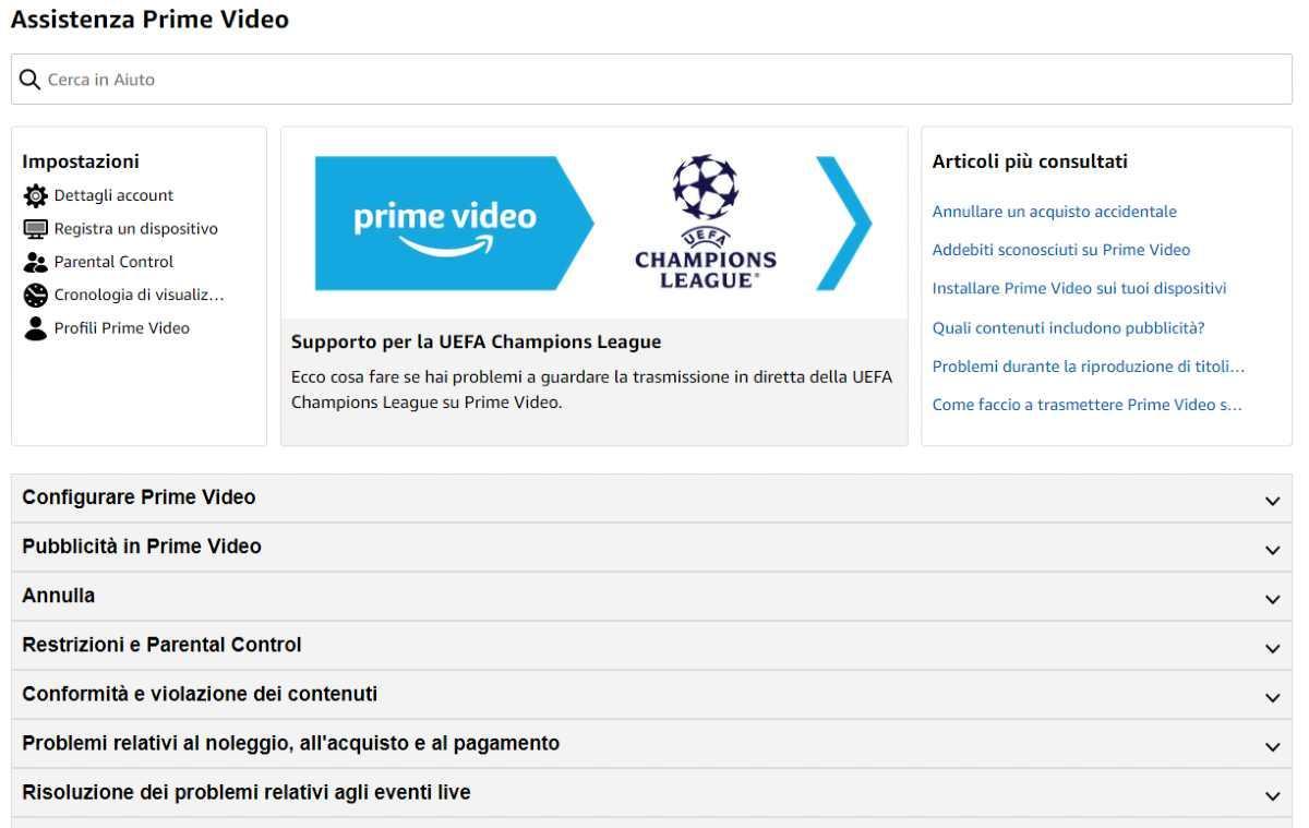 Assistenza Prime Video centro-assistenza-prime-video