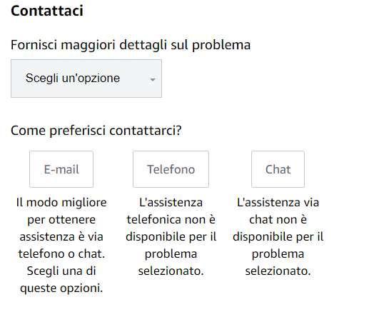 Numero Prime Video Contatta Prime Video